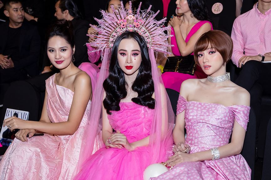 Angela Phương Trinh hội ngộ Hoa hậu Hương Giang và Hương Giang Idol.