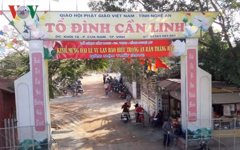  Ngôi chùa nơi tên trộm đột nhập đập phá 12 hòm công đức cuỗm sạch tiền.