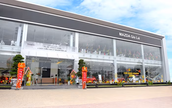 Showroom Mazda Gia Lai (ảnh internet)