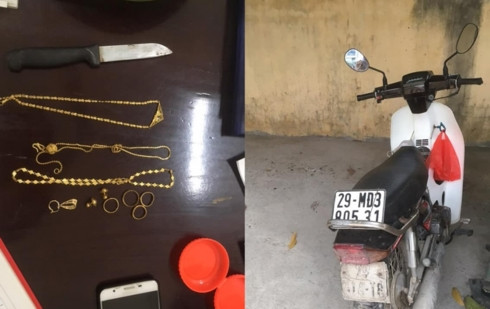 Tang vật thu giữ.  Tang vật thu giữ.