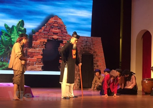 Dự kiến, vở diễn sẽ chính thức ra mắt khán giả Thủ đô vào tháng 1/2019. (Ảnh: PV/Vietnam+)