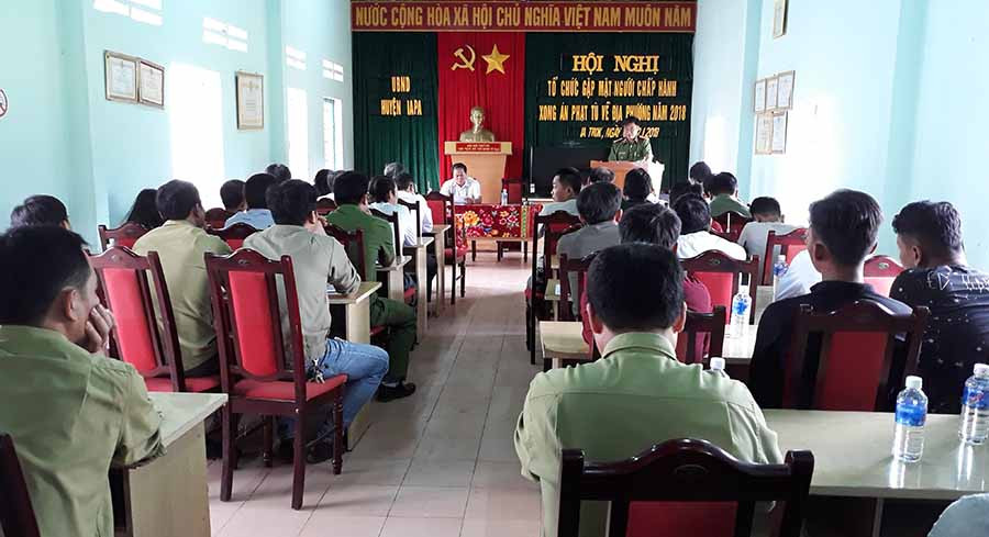 Quang cảnh buổi gặp mặt. Ảnh: Mai Linh