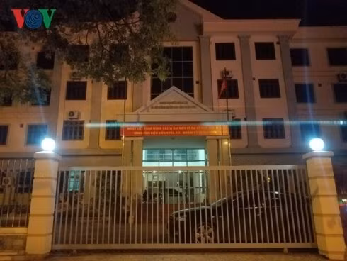  Trụ sở Hội đồng Nhân dân tỉnh Điện Biên nơi xảy ra vụ việc