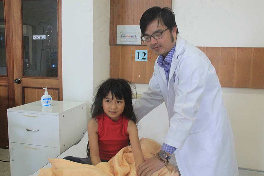 Tình hình sức khỏe nạn nhân đã ổn định và có thể xuất viện trong 1 đến 2 ngày tới. Ảnh: Chí Hào Tình hình sức khỏe nạn nhân đã ổn định và có thể xuất viện trong 1 đến 2 ngày tới. Ảnh: Chí Hào