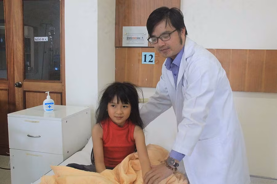 Tình hình sức khỏe nạn nhân đã ổn định và có thể xuất viện trong 1 đến 2 ngày tới. Ảnh: Chí Hào