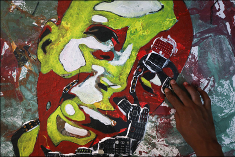 Một công đoạn trong qua trình sáng tạo. Ảnh: Reuters