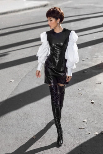 Có thể nói, Huyền My là một trong những nàng hậu có sự đầu tư chỉn chu và chuyên nghiệp nhất cho hình ảnh của mình.