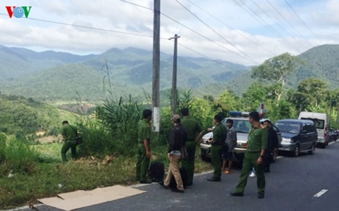 Hiện trường vụ án.  Hiện trường vụ án.