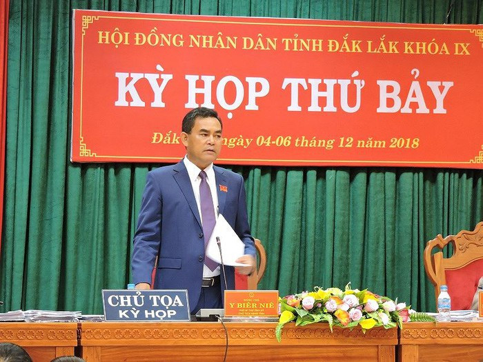  Ông Y Biêr Niê - Chủ tịch HĐND tỉnh Đắk Lắk là người có phiếu tín nhiệm cao nhiều nhất