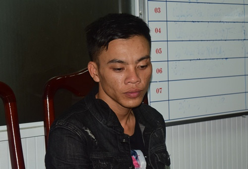  Trần Phú Bình tại cơ quan điều tra. Ảnh: Mạnh Hùng