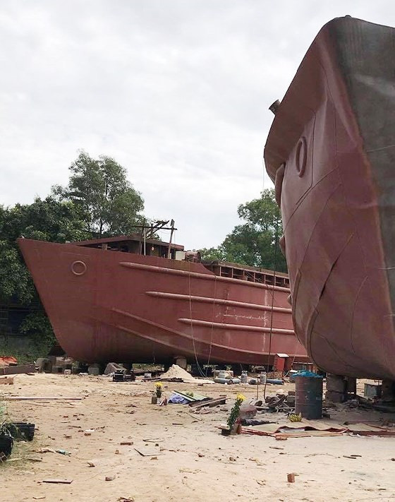 Hiện trường nơi xảy ra vụ việc.