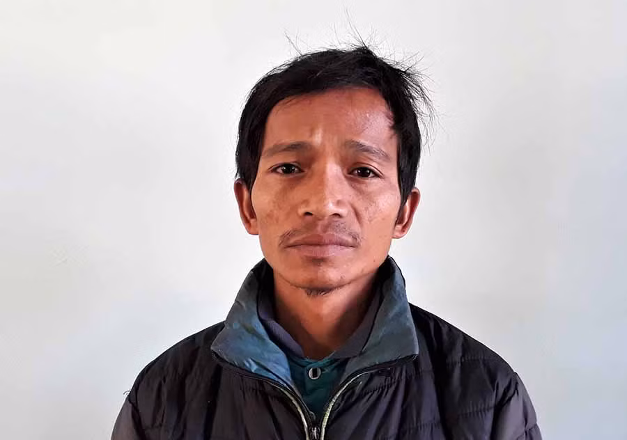 Đối tượng Rơ Châm Băng. Ảnh: Hồng Thuấn