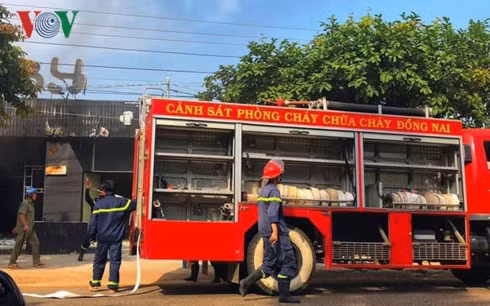 Hiện trường vụ cháy