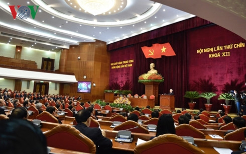 Phiên bế mạc Hội nghị Trung ương 9 khóa XII chiều 26/12  Phiên bế mạc Hội nghị Trung ương 9 khóa XII chiều 26/12