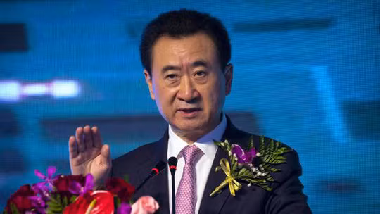 Tài sản của tỉ phú Vương Kiện Lâm “bốc hơi” 10,8 tỉ USD trong năm nay Ảnh: AP