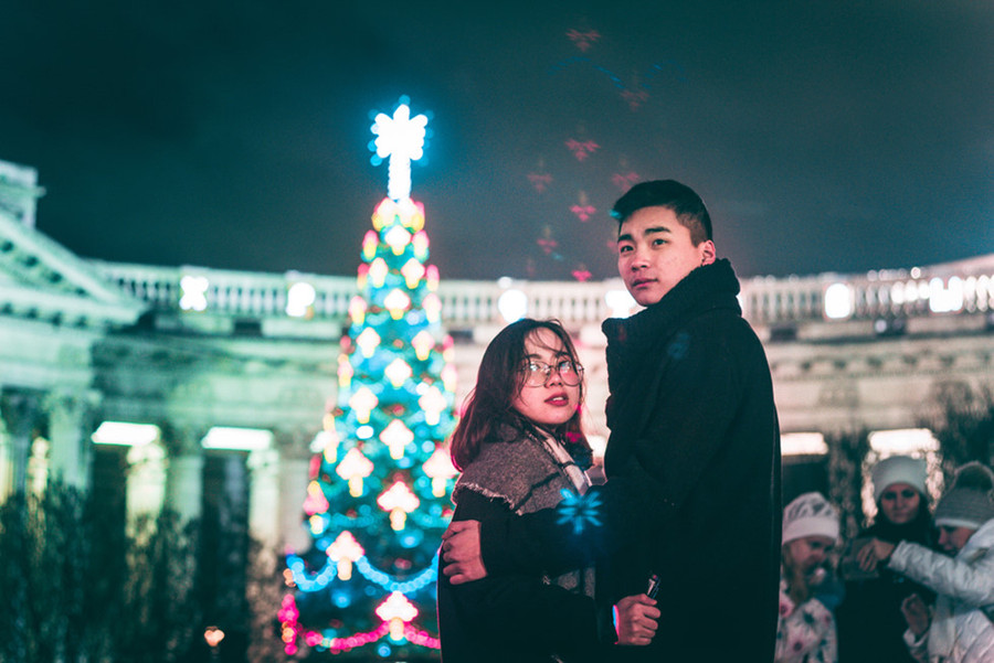 Ngô Kim Cúc và Phạm Quang Anh 