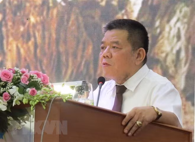  Cựu Chủ tịch Ngân hàng Đầu tư và Phát triển Việt Nam BIDV Trần Bắc Hà. (Ảnh: TTXVN)