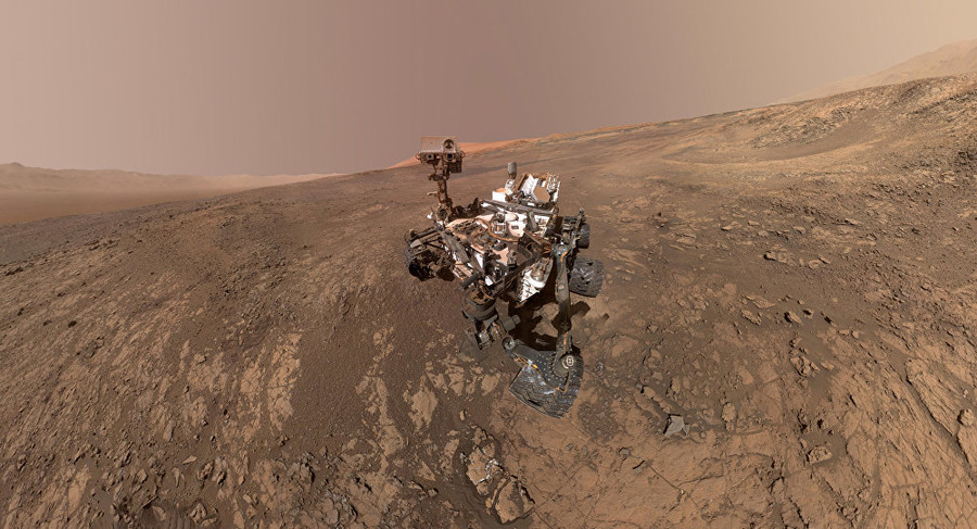 Robot thám hiểm Curiosity. Ảnh: NASA Robot thám hiểm Curiosity. Ảnh: NASA