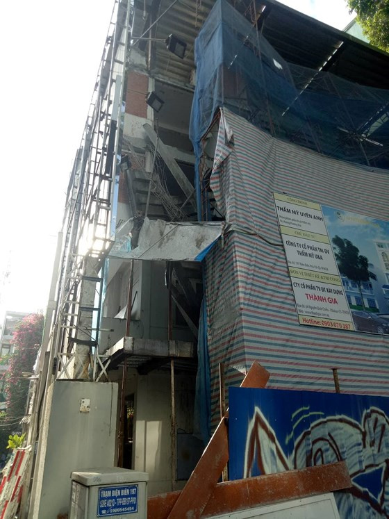 Công trình - nơi xảy ra vụ việc