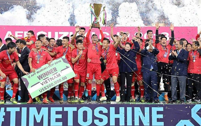Đội tuyển Việt Nam vô địch AFF Cup 2018.