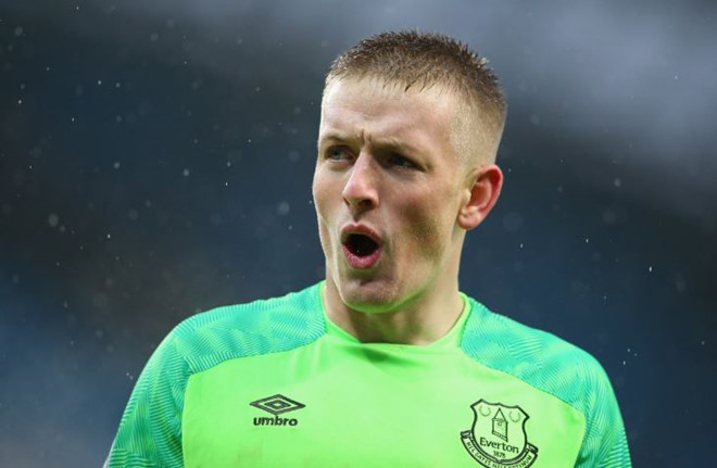  Jordan Pickford đang có phong độ không tốt kể từ sau khi trở về từ World Cup 2018.