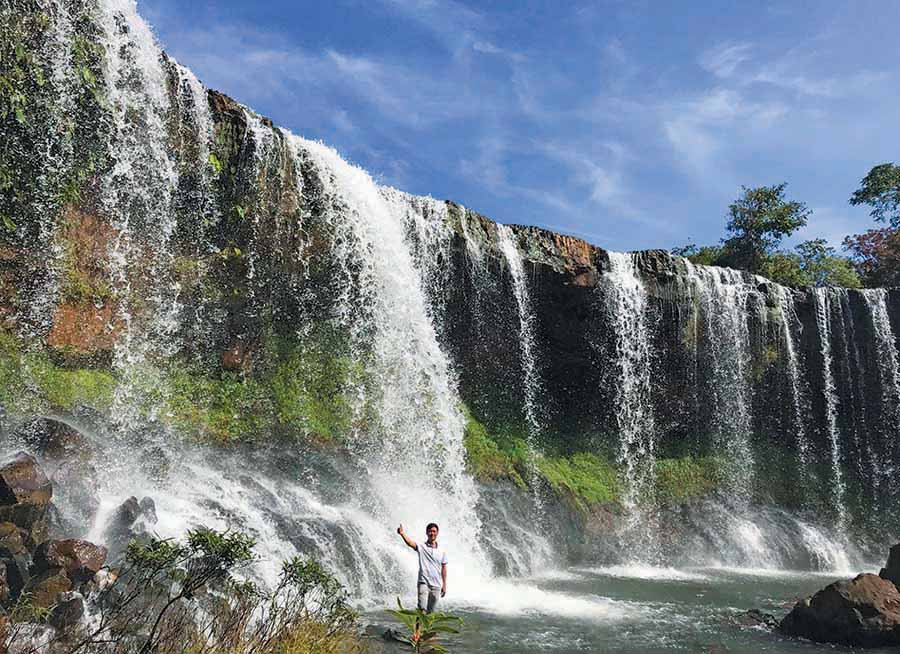 Thác Mơ (xã Ia Khai, huyện Ia Grai, Gia Lai). Ảnh: internet