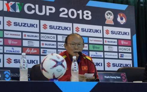 HLV Park Hang Seo và các học trò đã sẵn sàng cho trận chiến với Philippines.