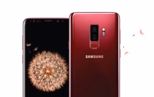  Với phiên bản Burgundy Red, Galaxy S9+ là smartphone của Samsung có nhiều phiên bản và màu sắc nhất hiện nay.