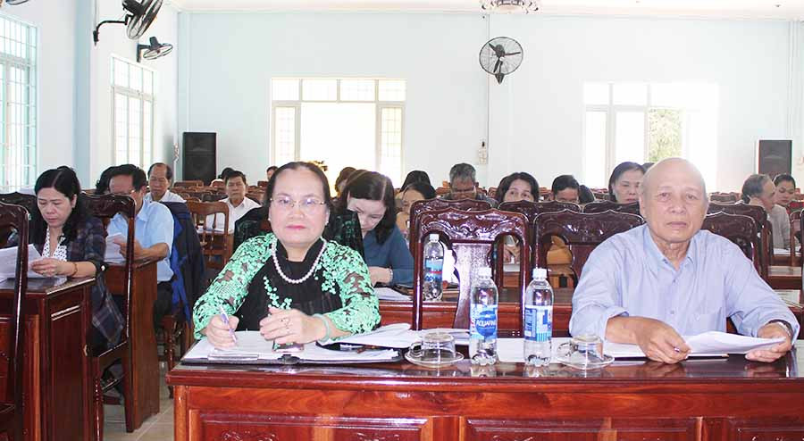  Các đại biểu tham dự hội nghị. Ảnh N.G