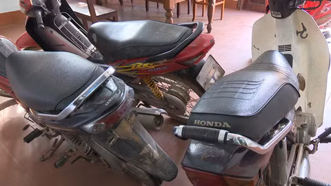 Các xe máy là tang vật của các vụ trộm của Hưng. Các xe máy là tang vật của các vụ trộm của Hưng.