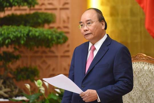 Thủ tướng Chính phủ Nguyễn Xuân Phúc - Ảnh: Quang Hiếu