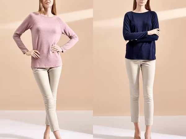 Thứ 7, chủ nhật: Cuối tuần là dịp nghỉ ngơi, nàng có thể chọn những chiếc áo dệt kim phối với jeans hoặc kaki năng động và thoải mái cho những chuyến du lịch hoặc dạo phố cùng bạn bè.