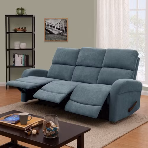  Không chỉ có màu sắc bắt mắt, kiểu dáng ghế sofa vải hiện đại còn rất đa dạng và thông minh, có thể điều chỉnh theo tư thế của người dùng. 