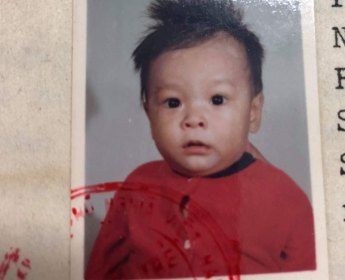 Cậu bé Phan Văn Giang lúc 6 tháng tuổi. Ảnh: NVCC. Cậu bé Phan Văn Giang lúc 6 tháng tuổi. Ảnh: NVCC.