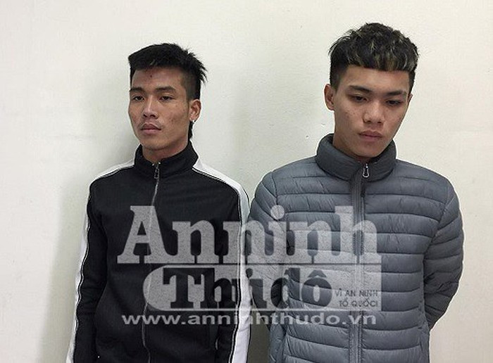 2 đối tượng tại cơ quan Công an