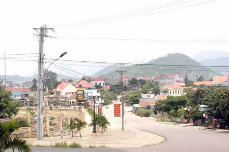 Một góc huyện Kbang. 