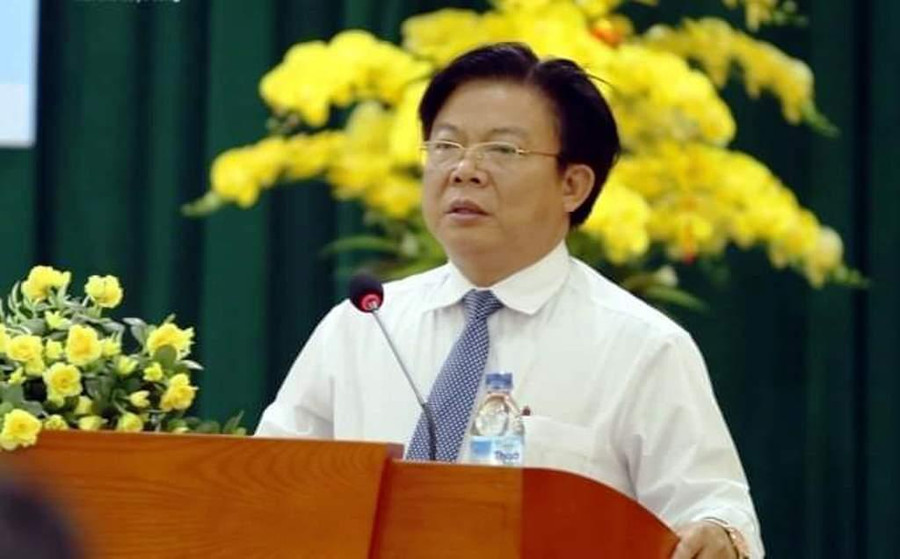 Ông Hà Thanh Quốc, Giám đốc Sở GD-ĐT tỉnh Quảng Nam, xin nghỉ hưu trước tuổi. Ảnh: C.X Ông Hà Thanh Quốc, Giám đốc Sở GD-ĐT tỉnh Quảng Nam, xin nghỉ hưu trước tuổi. Ảnh: C.X