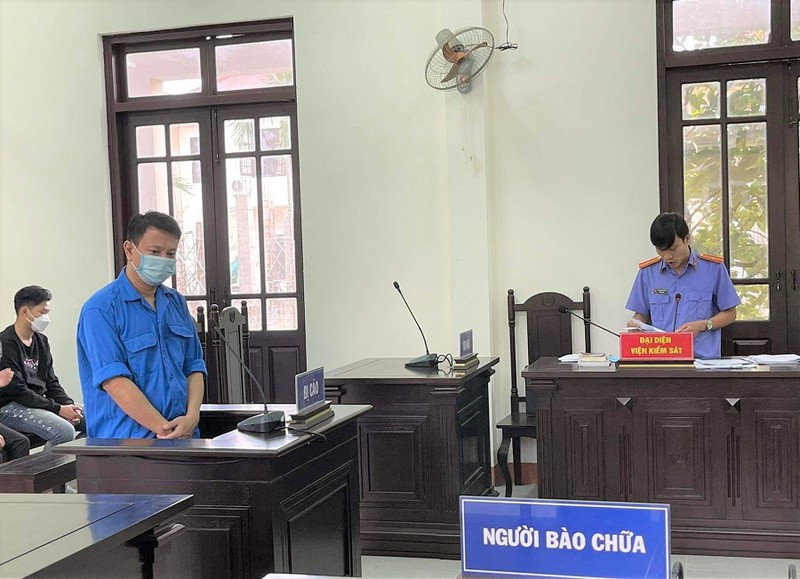 Bị cáo tại tòa. Ảnh: T.AN Bị cáo tại tòa. Ảnh: T.AN