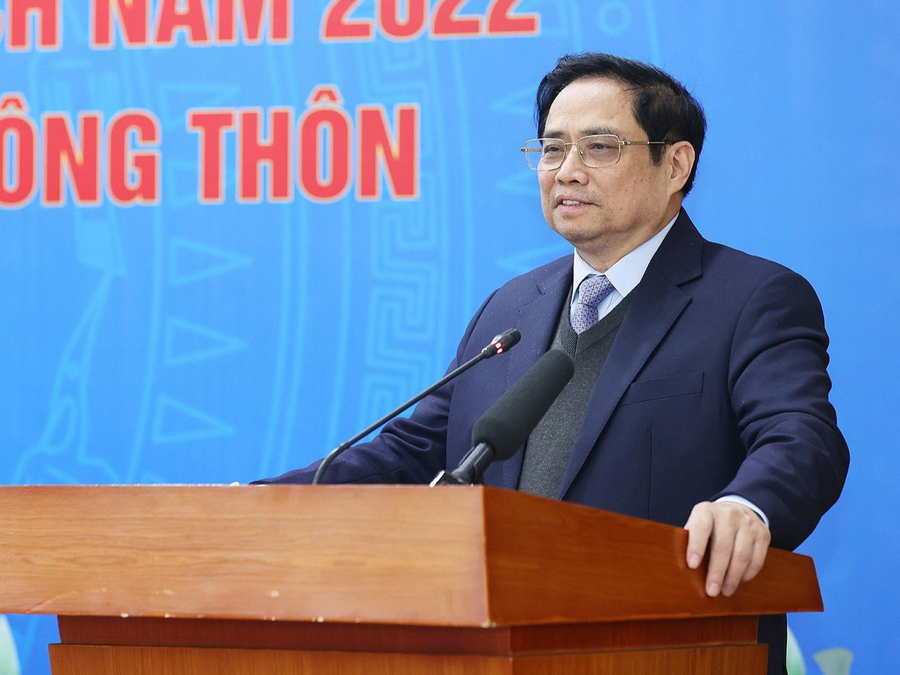 Thủ tướng Phạm Minh Chính phát biểu tại hội nghị. Ảnh: TTXVN Thủ tướng Phạm Minh Chính phát biểu tại hội nghị. Ảnh: TTXVN