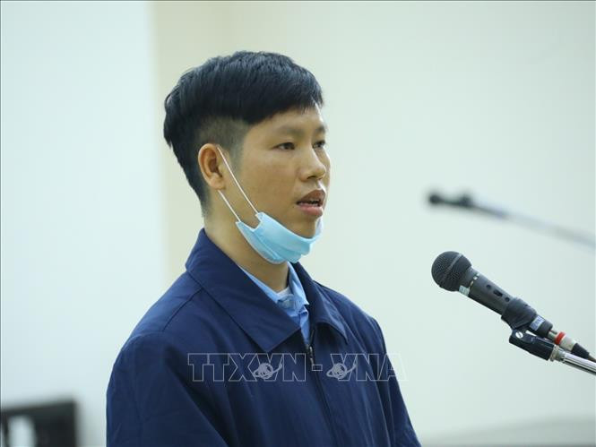 Bị cáo Trịnh Bá Phương tại phiên toà - Ảnh: TTXVN