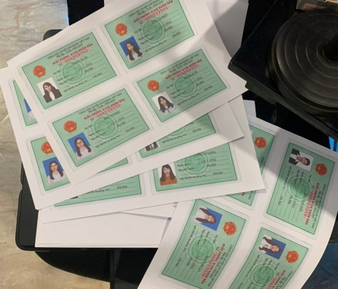  Nhiều CMND bị làm giả để phục vụ hoạt động phạm tội của các đối tượng