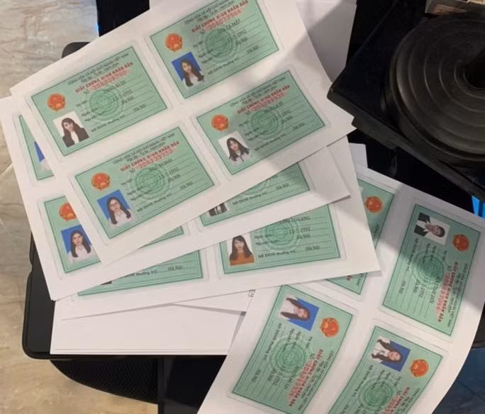  Nhiều CMND bị làm giả để phục vụ hoạt động phạm tội của các đối tượng