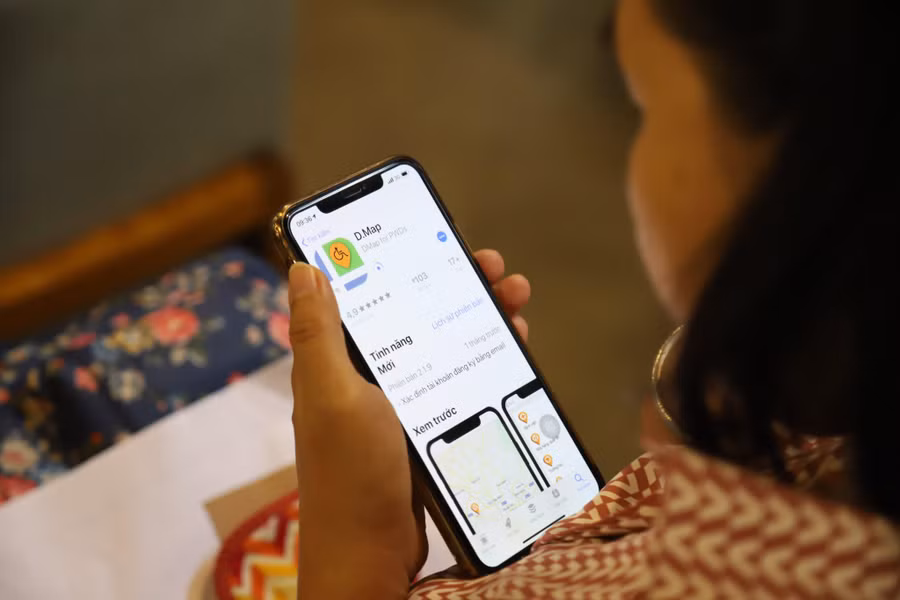 Dmap - bản đồ cung cấp thông tin mức độ tiếp cận các công trình/tòa nhà... dành cho người khuyết tật