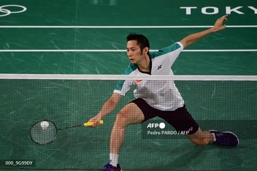 Tiến Minh để thua đáng tiếc ở trận chung kết đơn nam toàn quốc. Ảnh: AFP