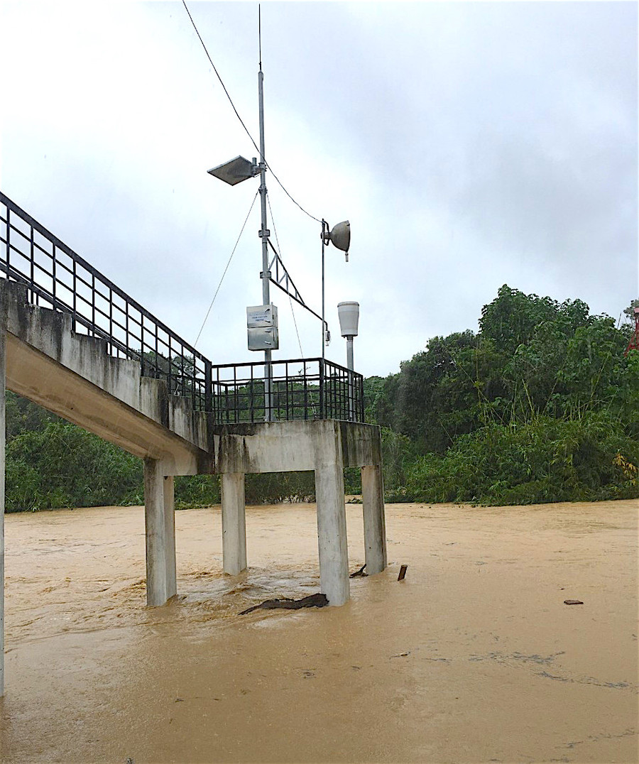 Một hệ thống quan trắc tự động của Đài thuộc Dự án “Quản lý tổng hợp tài nguyên nước Mê Kông” mới được lắp đặt và đưa vào sử dụng năm 2021. Ảnh: Đơn vị cung cấp Một hệ thống quan trắc tự động của Đài thuộc Dự án “Quản lý tổng hợp tài nguyên nước Mê Kông” mới được lắp đặt và đưa vào sử dụng năm 2021. Ảnh: Đơn vị cung cấp