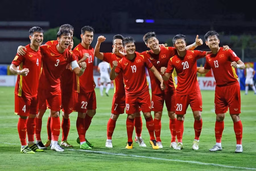 Đội tuyển Việt Nam đang khát khao bảo vệ ngôi vô địch. Ảnh: AFF