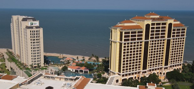 Khu phức hợp The Grand Ho Tram Strip. Ảnh: TTXVN phát