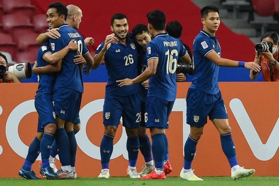 Tuyển Thái Lan đã thể hiện phong độ ấn tượng tại AFF Cup 2020. Ảnh: AFP