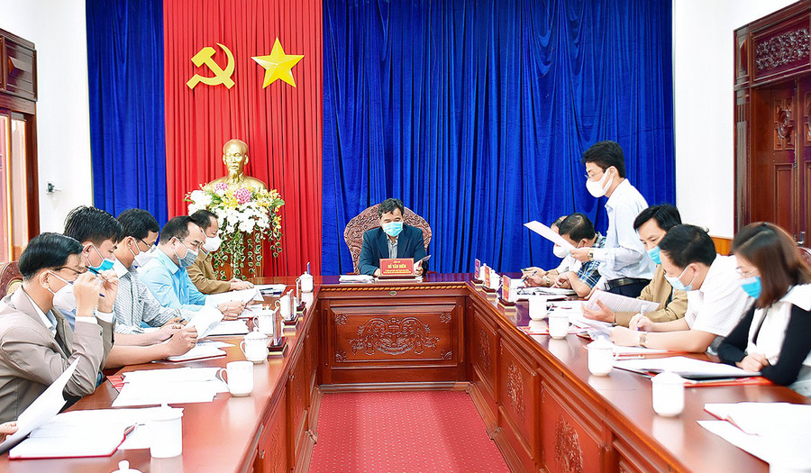 Quang cảnh buổi làm việc. Ảnh: Đức Thụy Quang cảnh buổi làm việc. Ảnh: Đức Thụy