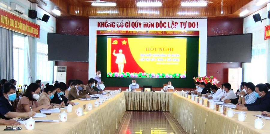 Toàn cảnh hội nghị. Ảnh: Mỹ Đức Toàn cảnh hội nghị. Ảnh: Mỹ Đức